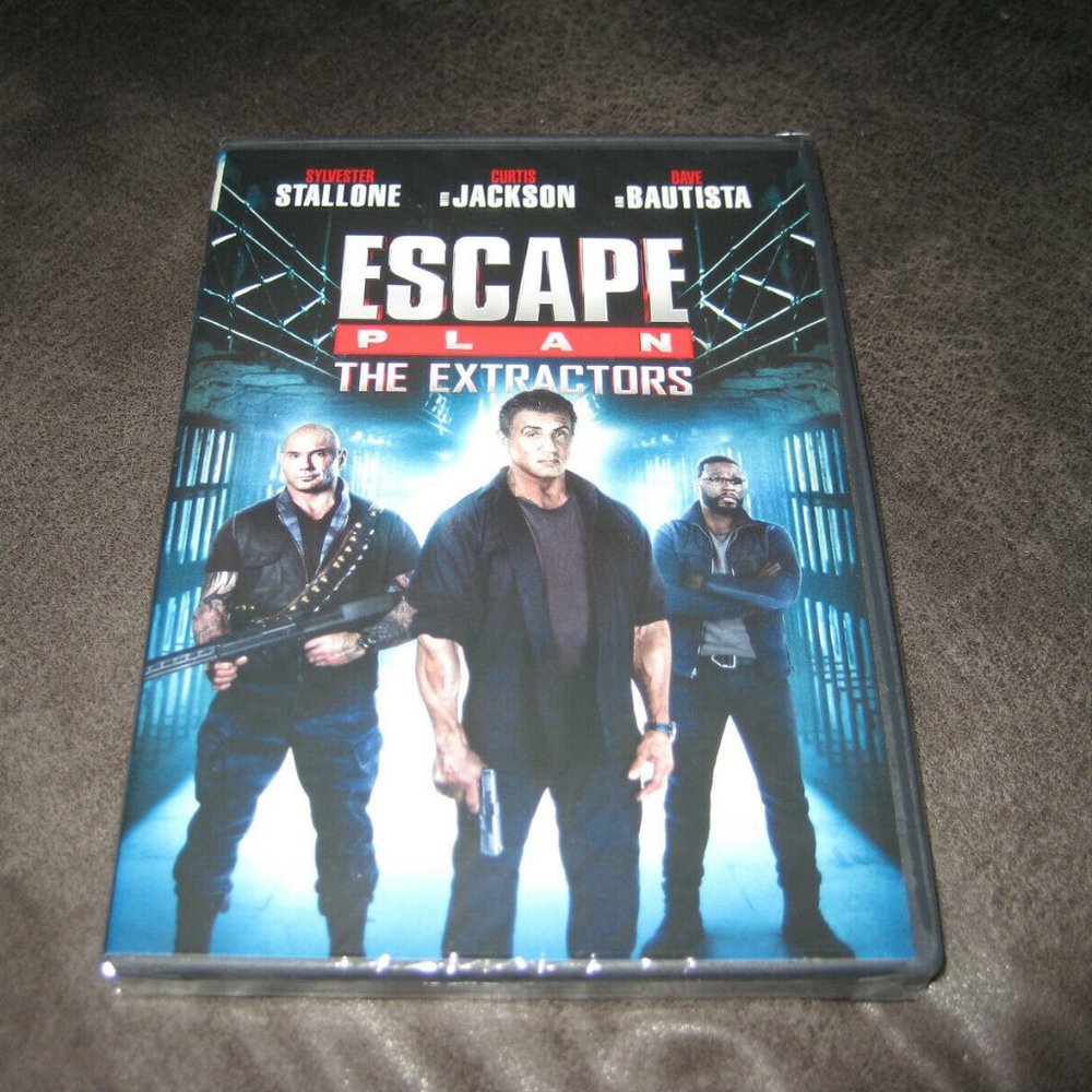ESCAPE PLAN THE EXTRACTORS (DVD, 2019) BRAND NEW - RATED R - WIDESCREEN